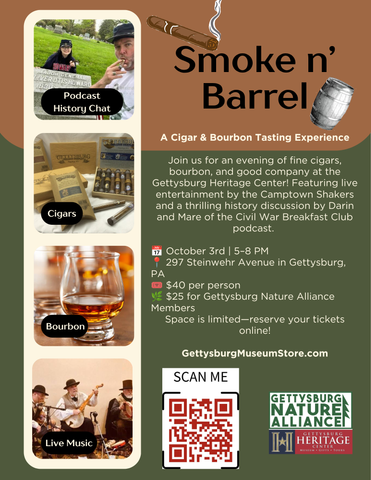 Smoke n' Barrel: An Evening of Bourbon, Cigars and History!