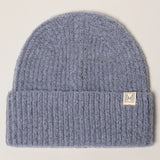 Soft Basic Ribbed Knit Cuff Beanie Hat