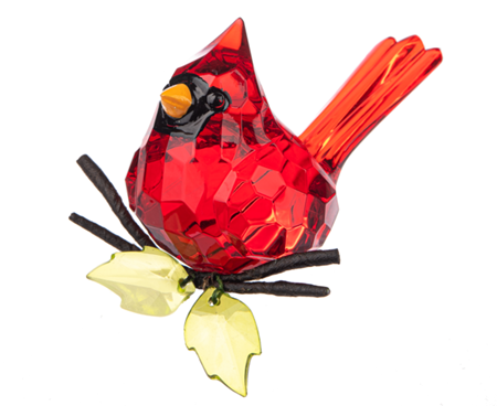 Eeigant Sitting Cardinal Ornament