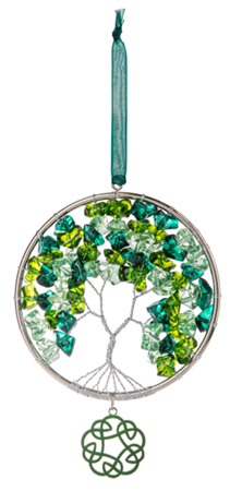 Celtic Family Tree of Life Window Ornament