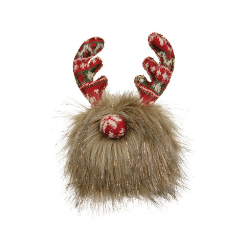 Nordic Sweater Brown Sparkle Gnome Ball
