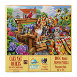 0106 Cats and Quilts 1000 pc Puzzle