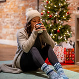 Snowdrop Cozy Socks | USA Made & Sustainable Holiday Gifts