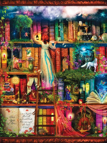 1174 Treasure Hunt Bookshelf 1000 pc Puzzle