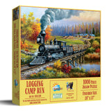 1283 Logging Camp Run 1000 pc Puzzle