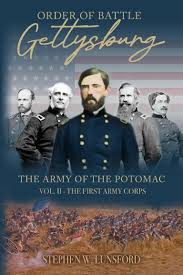 Order of Battle Gettysburg The Army of the Potomac Vol.2 The First Army Corps (Lunsford - GC)