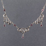 Victorian Reproduction Rhinestone Necklace
