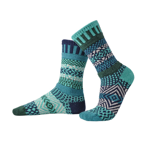 Evergreen Crew Socks | Eco-Friendly & Made in the USA