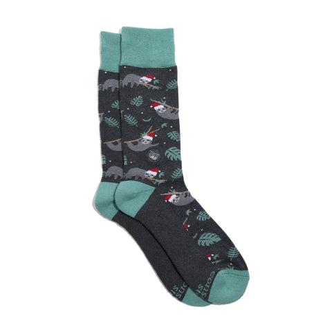 Holiday Socks that Protect Sloths