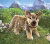 German Shepherd Puppy Puppet