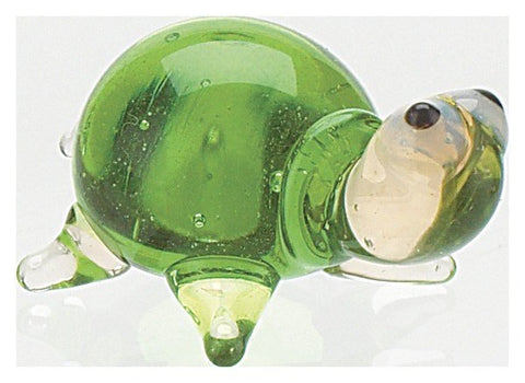 mini glass turtle