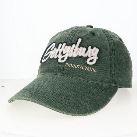 Gettysburg Pa Athletic Hunter Green Hat