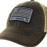 Black Contender Flag Hat