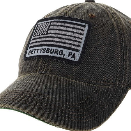 Black Contender Flag Hat