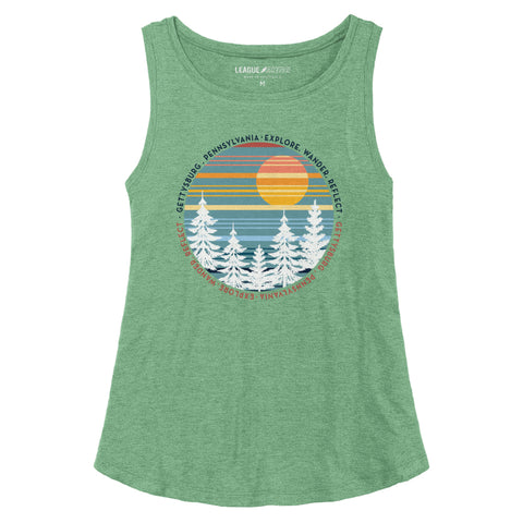 Explore Ladies Seafoam Tank