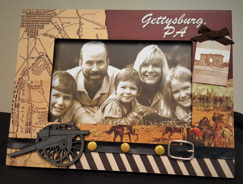 Scrapbook Gettysburg Picture frame