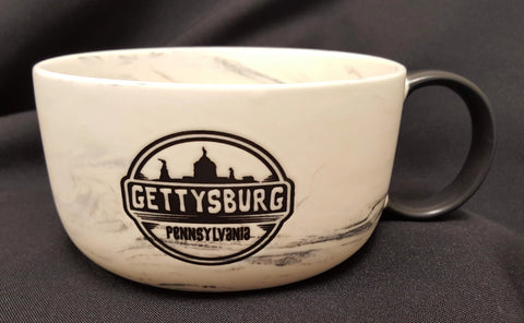 Gettysburg Marble Bowl with Handle