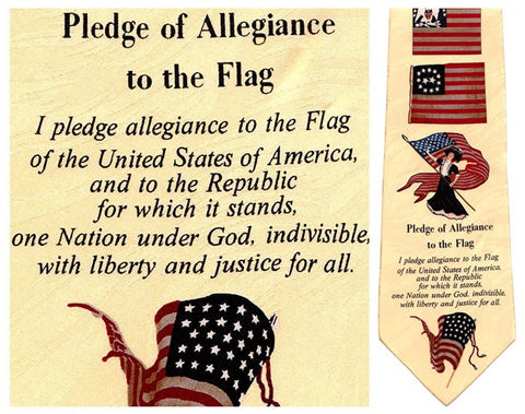 Pledge of Allegiance Tie
