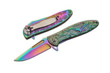 Eagle Titanium Rainbow Folder 4"