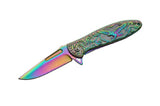 Eagle Titanium Rainbow Folder 4"