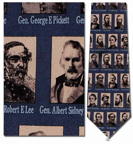 Confederate Generals Tie