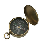 small brass compass