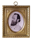 framed stonewall jackson portrait
