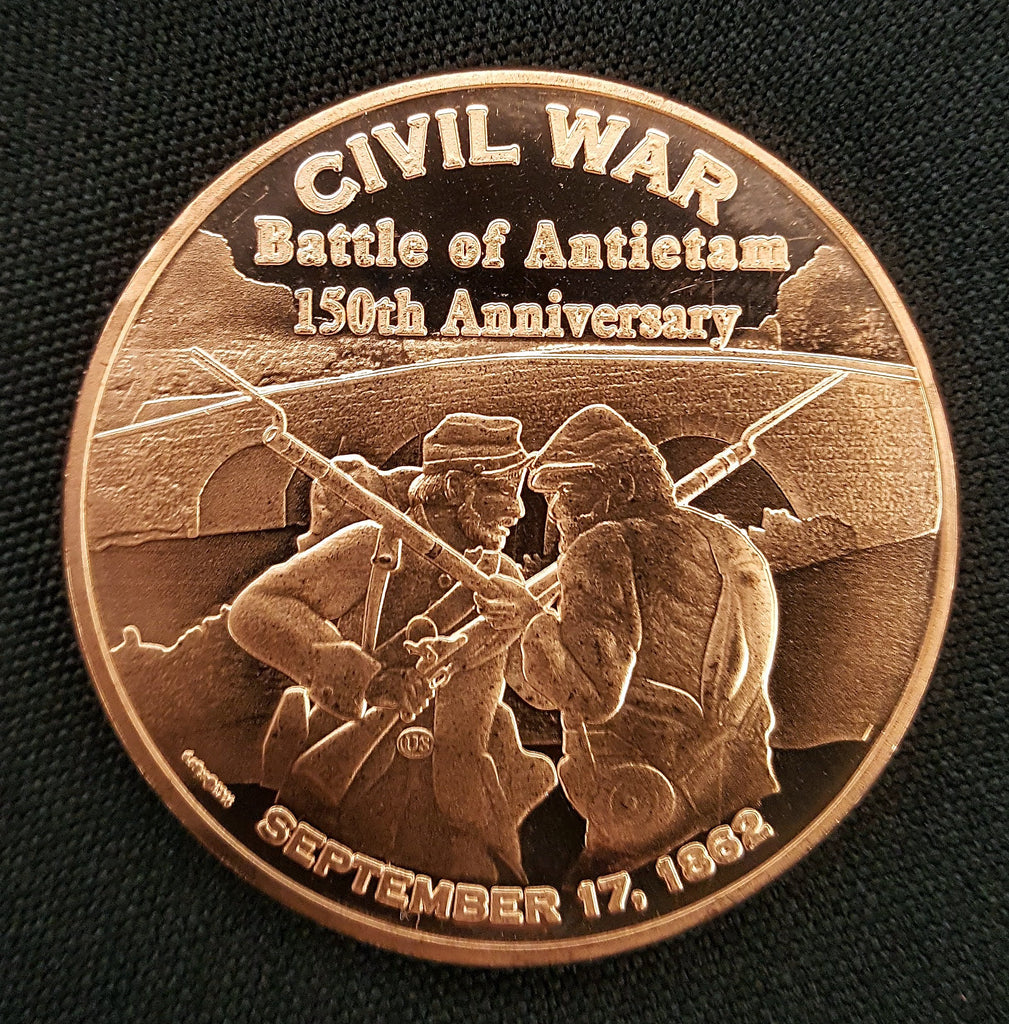 Civil War 150th Copper Rounds – Gettysburg Museum Store
