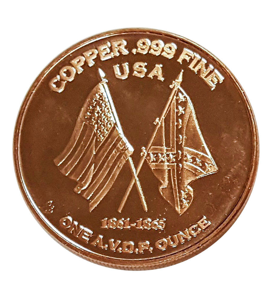 Copper Price Per Ounce 1 Oz Copper Round - Bitcoin Anonymous Mint .999 Fine  Pure Copper Collectible Copper Bar Round