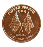 Civil War Copper Round Coin