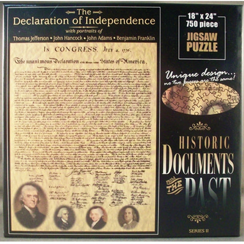 Declaration of Independence Puzzle