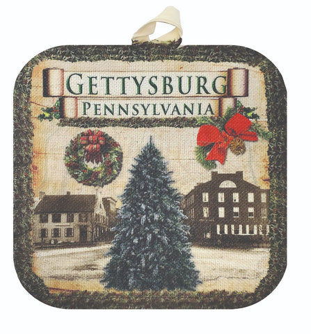 Gettysburg Potholder Christmas Tree
