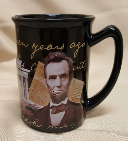 Lincoln Embossed Mug