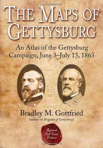 Maps of Gettysburg book by gottfried