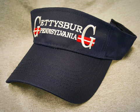 Gettysburg navy visor