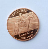Civil War 150th Copper Rounds