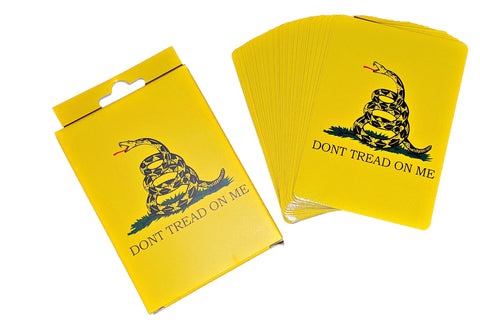 Don't Tread on Me Playing Cards