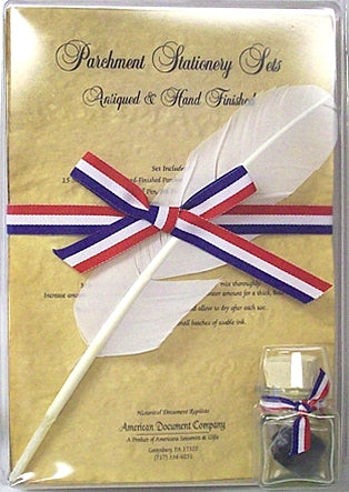 Blank Parchment Paper Stationary Set